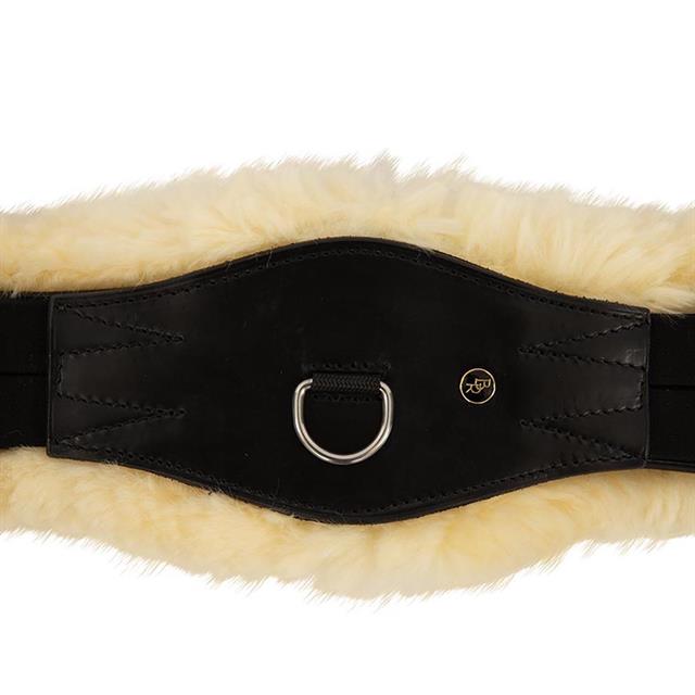 Dressage Girth BR Lincoln Sheepskin Black