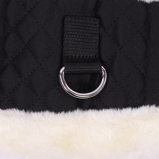 Dressage Girth Epplejeck EJFur Black-beige