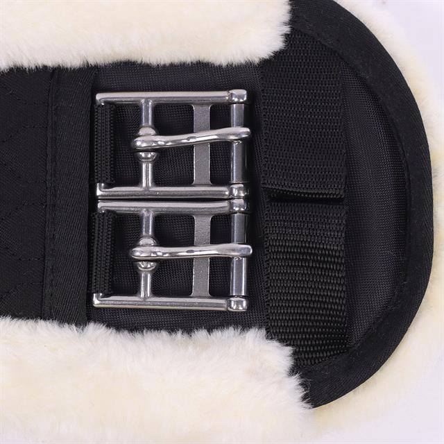 Dressage Girth Epplejeck EJFur Black-beige