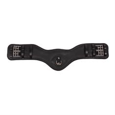 Dressage Girth Horka Anatomic Black-Silver