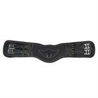 Dressage Girth Horka Leather Black-Silver