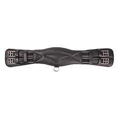 Dressage Girth Horka Leather Black-Silver