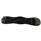 Dressage Girth Horka Shaped Black-Silver