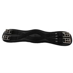 Dressage Girth Horka Shaped Black-Silver