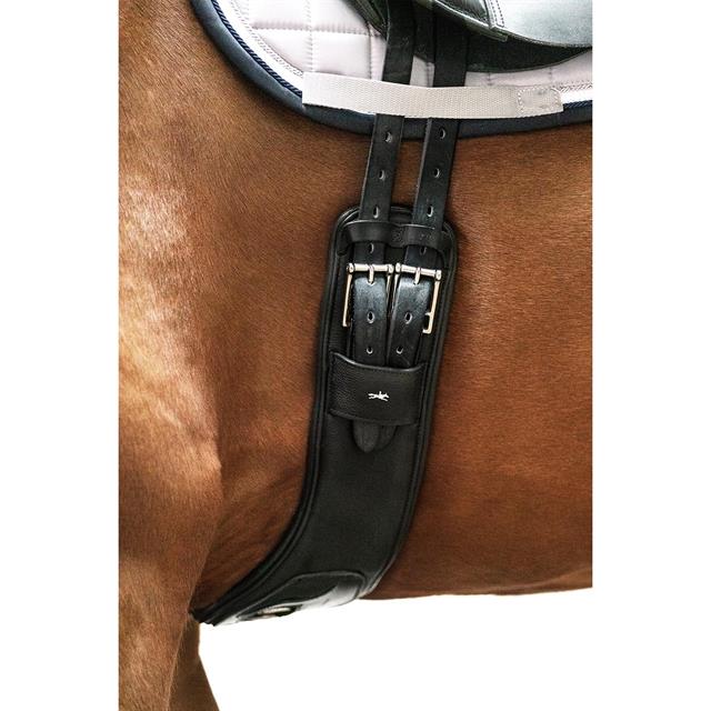 Dressage Girth Schockemohle Pittsburgh Stretch Black