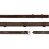 Dressage Reins Dy'on Snaffle With Stops Dressage Collection Brown