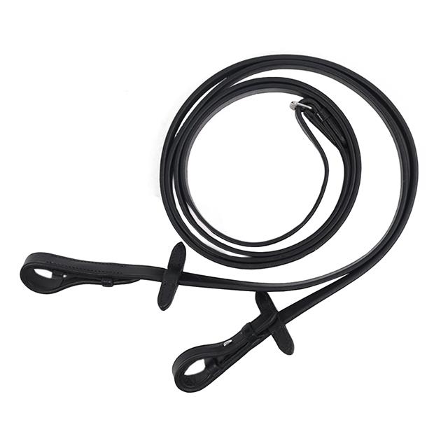 Dressage Reins Epplejeck Hookstud Black