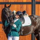 Dressage Saddle Pad Horsegear HGKemble White-Green