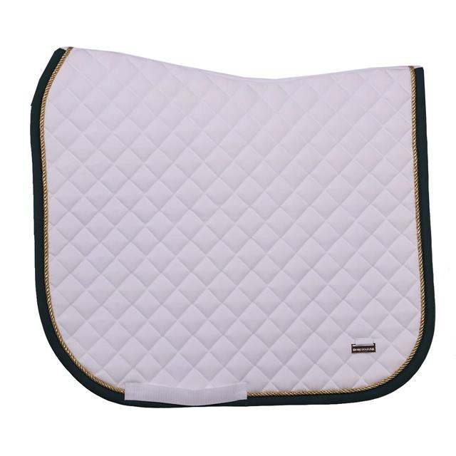 Dressage Saddle Pad Horsegear HGKemble White-Green
