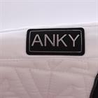 Dressage Saddle Pad Twill ANKY White-Dark Blue