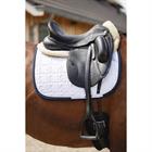 Dressage Saddle Pad Twill ANKY White-Dark Blue