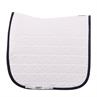 Dressage Saddle Pad Twill ANKY White-Dark Blue