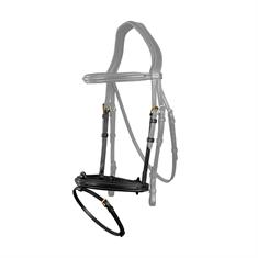 Dy'on Flash Noseband with Removable Cushioned Strap Black