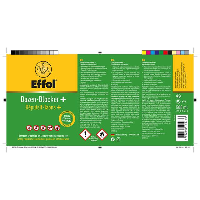 Effol Horse Fly Blocker +  Multicolour