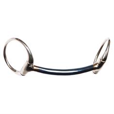 Eggbutt Snaffle Harry's Horse 12mm Curved Sweet Iron Multicolour