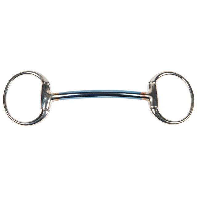 Eggbutt Snaffle Harry's Horse 12mm Curved Sweet Iron Multicolour