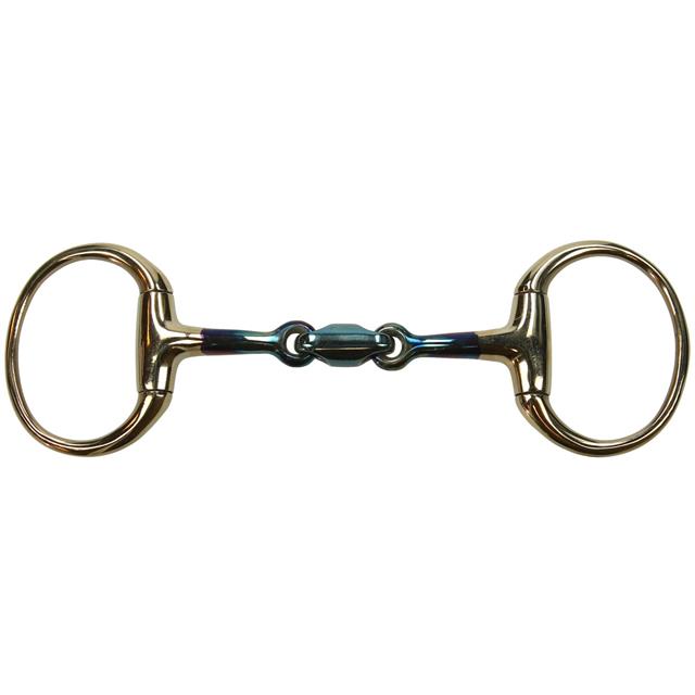 Eggbutt Snaffle Harry's Horse Sweet Iron Double Jointed 