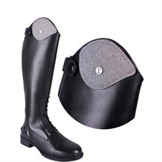 Exchangeable Top of Riding Boot QHP Romy Glitter Silver