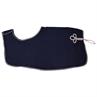 Exercise Rug QHP Fleece Ornament Dark Blue-Silver