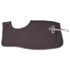 Exercise Rug QHP Fleece Ornament Grey-Silver