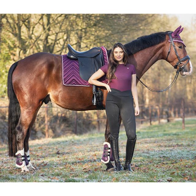 Fetlock Boots QHP Menton Purple