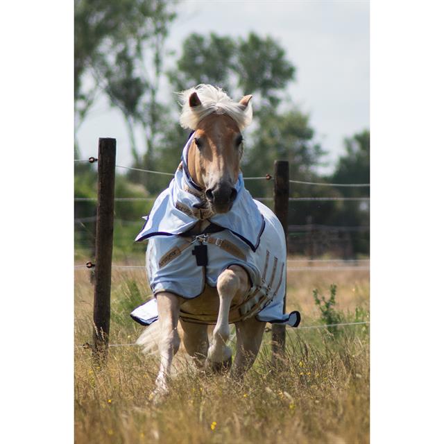 Fly Blanket Horsegear Protect Blue-Dark Blue