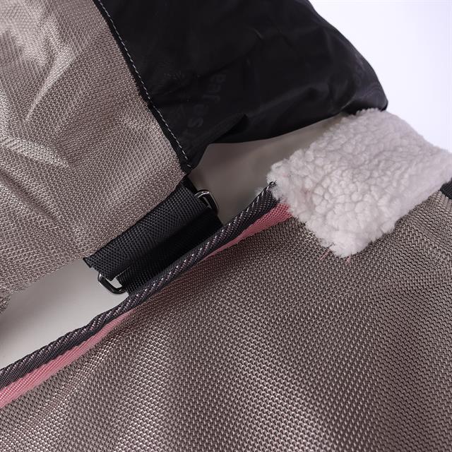 Fly Blanket Horsegear Protect Light Grey-Pink