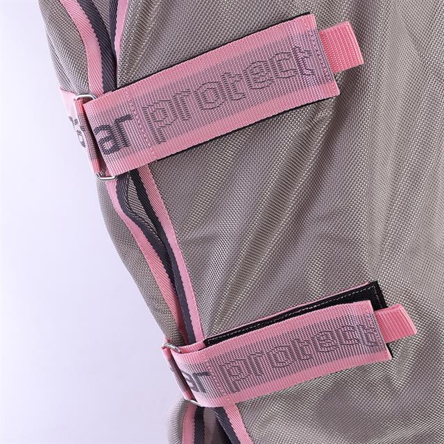 Fly Blanket Horsegear Protect Light Grey-Pink