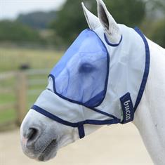 Fly Mask Bucas Buzz Off Deluxe Without Ears Blue