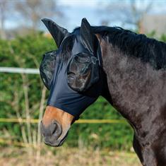 Fly Mask Busse Twin Fit Flexi Black