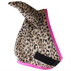 Fly Mask Epplejeck Leopard Fancy Brown-Pink