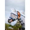 Fly Mask Horseware Rambo Plus Silver-Blue