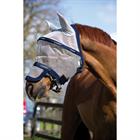 Fly Mask Horseware Rambo Plus Silver-Blue