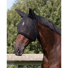 Fly Mask QHP With Ears Black