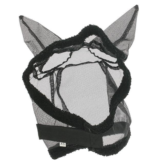 Fly Mask QHP With Ears Black
