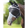 Fly Mask Shires With Nose Protector Black