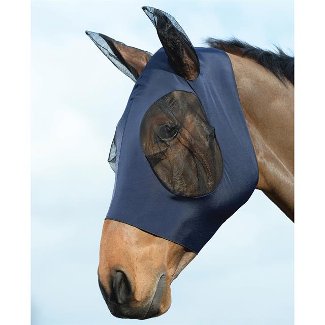 Fly Mask WeatherBeeta Bug Eye With Ears Dark Blue-Black