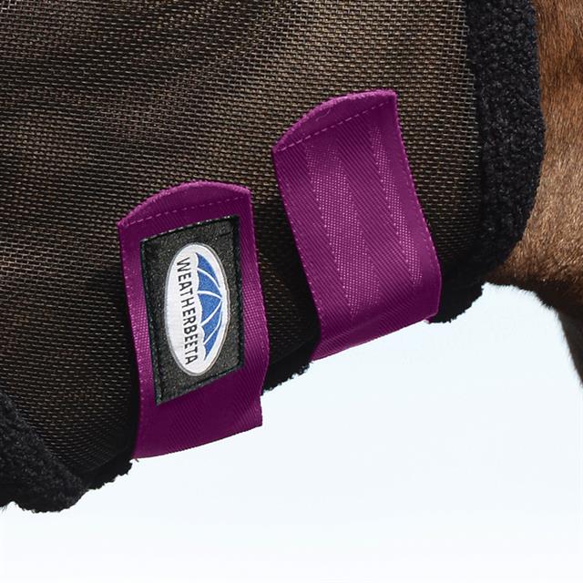 Fly Mask WeatherBeeta ComFiTec Durable Black-Purple