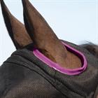 Fly Mask WeatherBeeta ComFiTec Durable With Nose Black-Purple