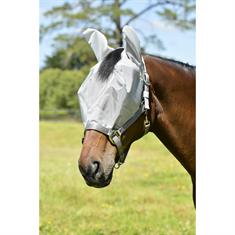 Fly Mask WeatherBeeta ComFiTec Hexi Dual Shield Silver