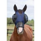 Fly Mask WeatherBeeta ComFiTec Luxe Bug Eye with Ears & Nose Dark Blue-Black
