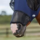 Fly Mask WeatherBeeta ComFiTec Luxe Bug Eye with Ears & Nose Dark Blue-Black