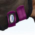 Fly Mask WeatherBeeta ComFiTec With Ears Black-Purple