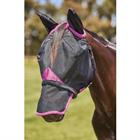 Fly Mask WeatherBeeta Deluxe Durable Ear&Nose Black-Purple