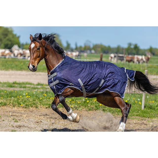 Fly Rug Epplejeck 2.0 Dark Blue-Silver