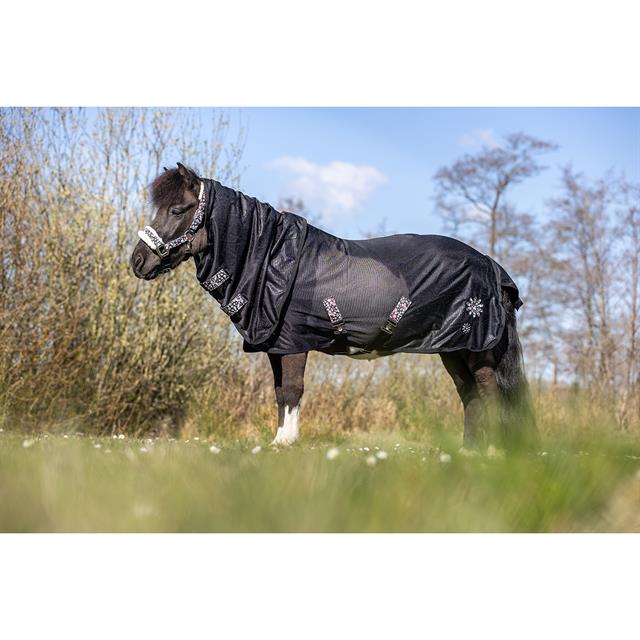 Fly Rug Epplejeck EJLes Fleurs Black