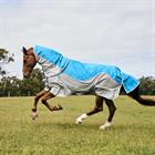 Fly Rug WeatherBeeta ComFiTec Dual Shield With Neck Blue-Grey