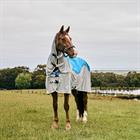 Fly Rug WeatherBeeta ComFiTec Dual Shield With Neck Blue-Grey