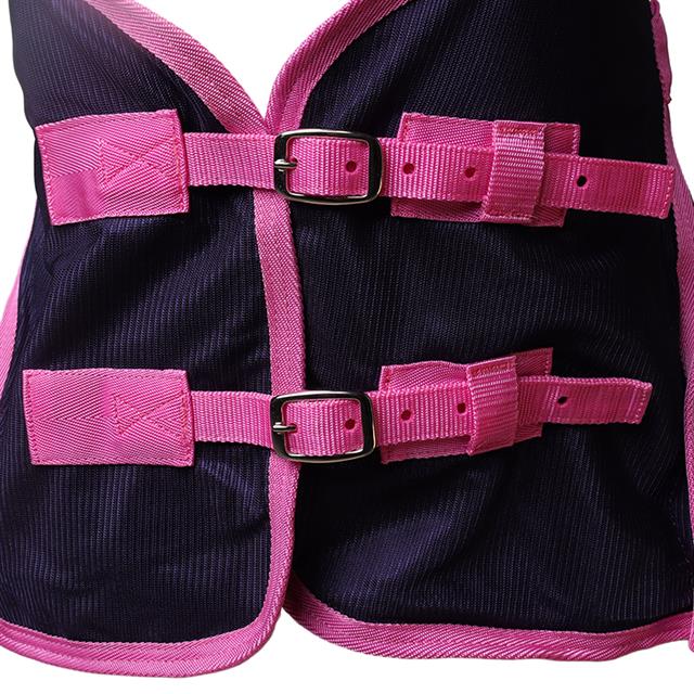 Fly Rug with Neck 2.0 Junior Epplejeck Dark Blue-Pink