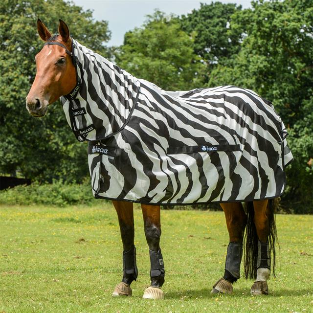 Fly Sheet Bucas Buzz-Off Zebra Full Neck Zebra